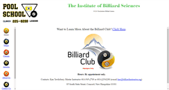 Desktop Screenshot of billiardinstructor.org